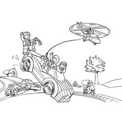 LEGO City - Free printable coloring pages