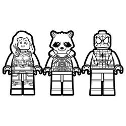 LEGO Marvel - Free printable coloring pages