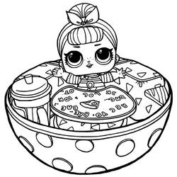 LOL Doll - Free printable coloring pages