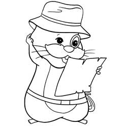 Zhu Zhu Pets - Free printable coloring pages
