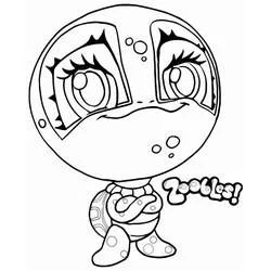 Zoobles - Free printable coloring pages