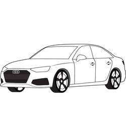 Audi coloring page #174802 to print and color