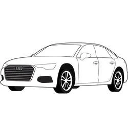 Audi coloring page #174806 to print and color