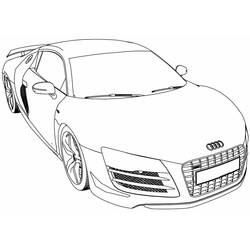Audi coloring page #174815 to print and color