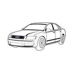 Audi coloring page #218600 to print and color