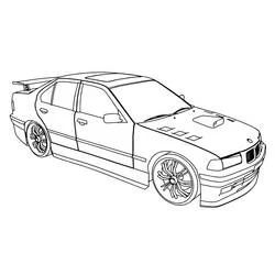 BMW coloring page #204393 to print and color