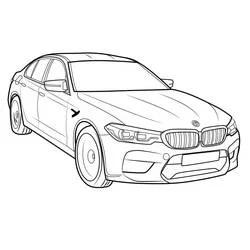 BMW coloring page #204411 to print and color