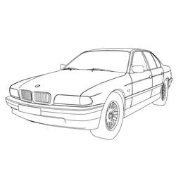 BMW coloring page #204419 to print and color