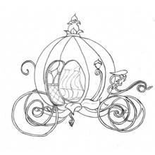 Carriage - Free printable coloring pages