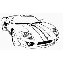 Cars - Free printable coloring pages
