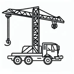 Crane coloring page #187862 to print and color