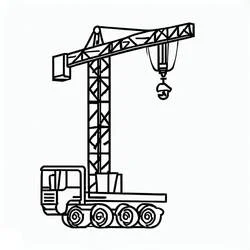 Crane coloring page #187864 to print and color