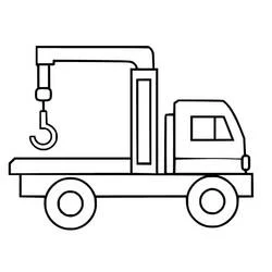 Crane coloring page #187866 to print and color