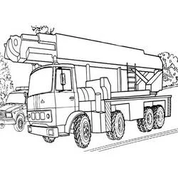 Crane coloring page #187870 to print and color