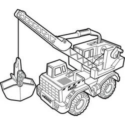 Crane coloring page #187874 to print and color
