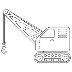 Crane coloring page #187878 to print and color