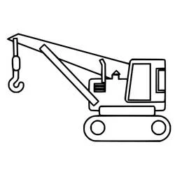 Crane coloring page #187879 to print and color