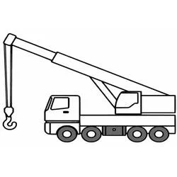 Crane coloring page #187880 to print and color