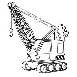 Crane coloring page #187881 to print and color