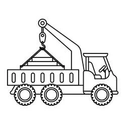 Crane coloring page #187886 to print and color