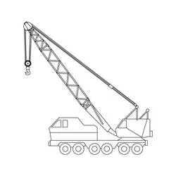 Crane coloring page #187888 to print and color
