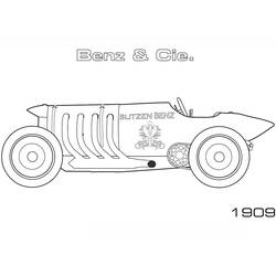 Mercedes coloring page #187454 to print and color
