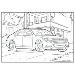 Mercedes coloring page #187456 to print and color