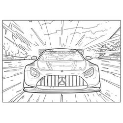 Mercedes coloring page #187457 to print and color