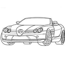 Mercedes coloring page #187477 to print and color