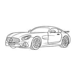 Mercedes coloring page #187482 to print and color