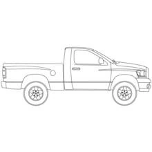 Pickup - Free printable coloring pages