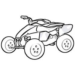 Quad / ATV coloring page #179373 to print and color