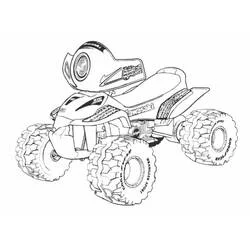 Quad / ATV coloring page #179376 to print and color