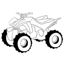 Quad / ATV coloring page #179380 to print and color