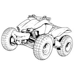 Quad / ATV coloring page #179384 to print and color