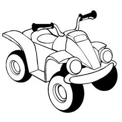 Quad / ATV coloring page #179387 to print and color