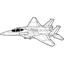 War Planes - Free printable coloring pages