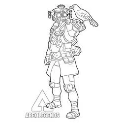 Apex Legends coloring page #184328 to print and color