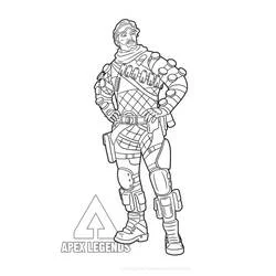Apex Legends coloring page #184331 to print and color