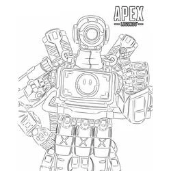 Apex Legends coloring page #184333 to print and color