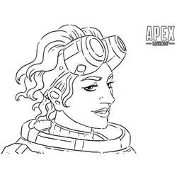 Apex Legends coloring page #184343 to print and color