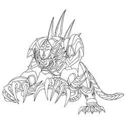 Bakugan - Free printable coloring pages