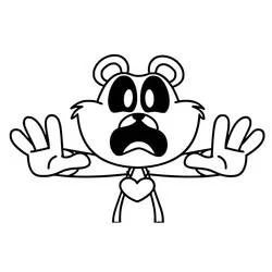 Bobby BearHug - Free printable coloring pages