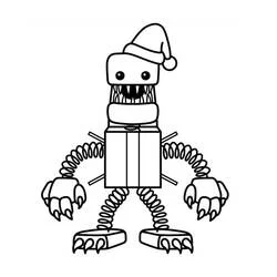 Boxy Boo - Free printable coloring pages