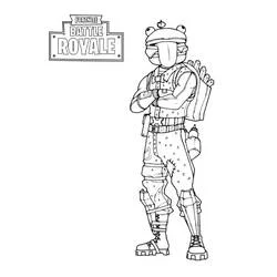 Fortnite coloring page #173609 to print and color