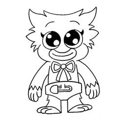 Huggy Wuggy - Free printable coloring pages