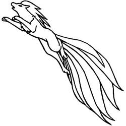 Ninetales - Free printable coloring pages