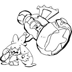 Tinkaton - Free printable coloring pages