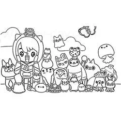 Toca Boca coloring page #185768 to print and color